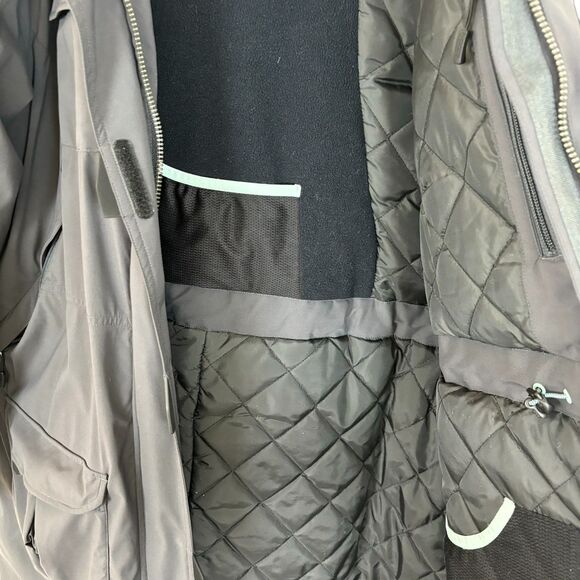 Cabela's Premier Norther Gray Down Fill Thick Winter Parka Coat Women’s XL Long - Picture 10 of 11